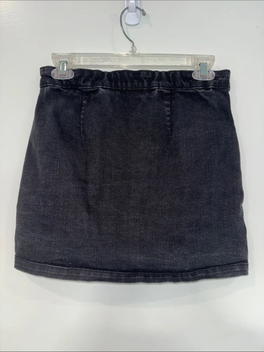 Old Navy Kids Black Snap-Front Skirt, 14